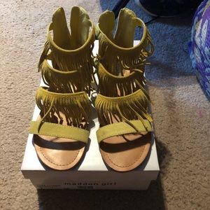Madden Girl fringe Sandals